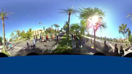 Virtual reality heart walk